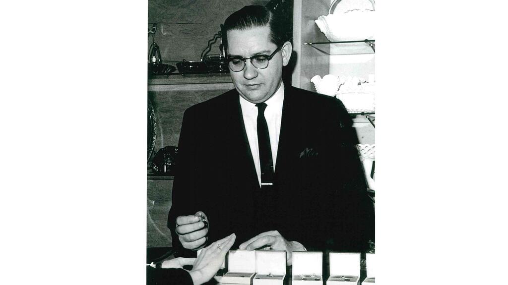 Ron and Tonia's father, Marvin Leitzel, who joined his brother, Charles Leitzel Jr., to bring the family into the jewelry business Marvin Leitzel